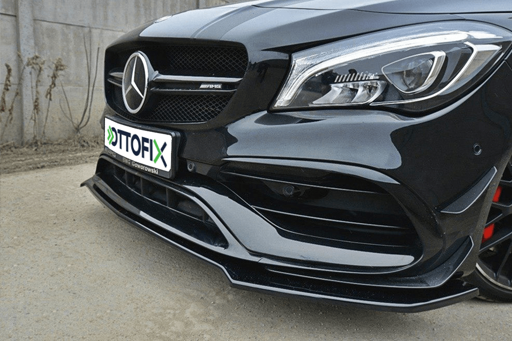 Mercedes Cla 45 Amg C117 2017 V2 Front Splitter