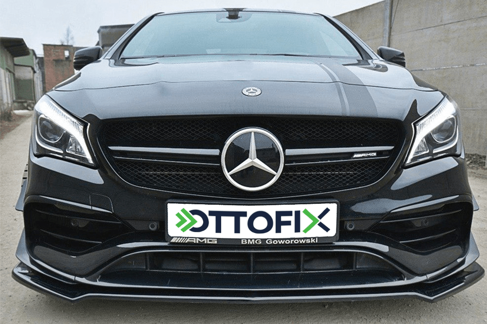 Mercedes Cla 45 Amg C117 2017 V2 Front Splitter