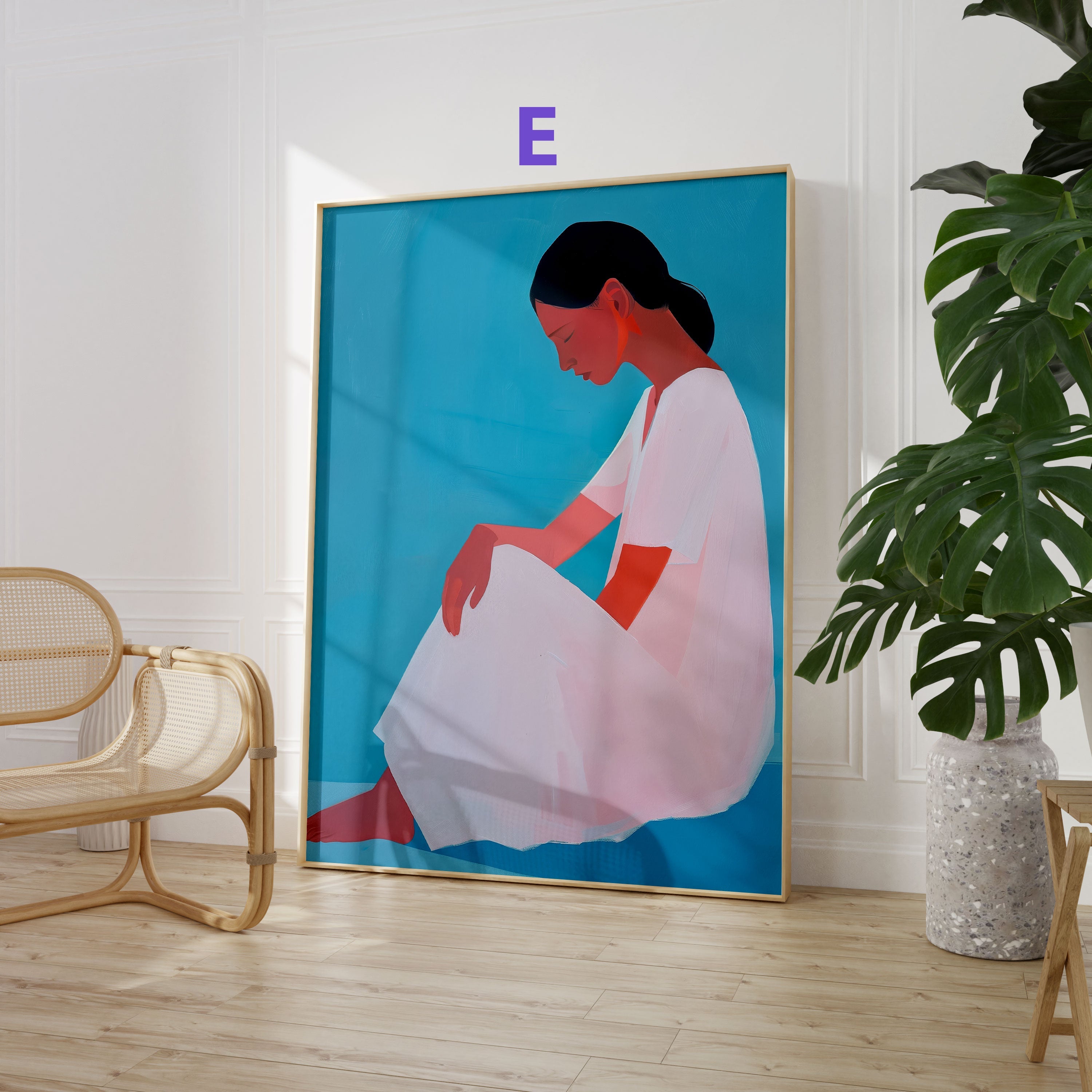 Moderne Kunst Poster · Geschenkidee · Blumen, Stillleben und Abstrakte Malerei · Dekoprint ohne Rahmen-6