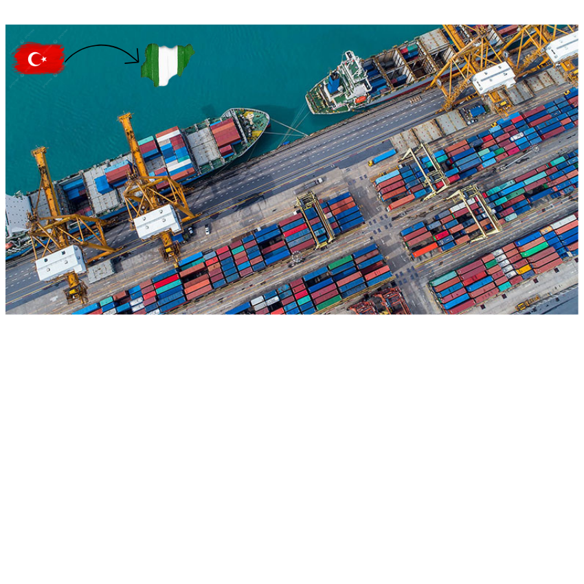 1 Cubic Meter Logistics Service from Turkey to Nigeria by Sea