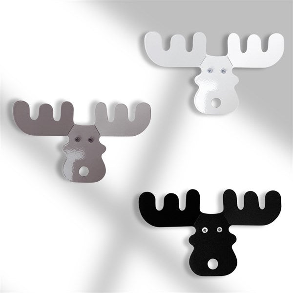 Set of 3 Metal Deer Wall Hook, Decorative Animal Wall Hooks, Metal Towel Hook, Coat Hook Set, Cute Wall Hook for Kids, Nursery Wall Decor