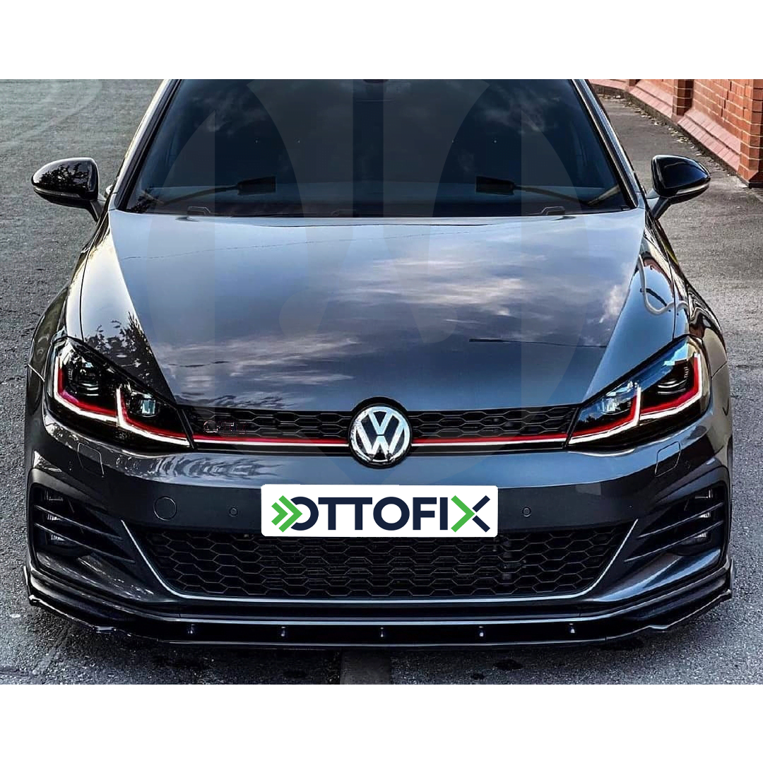 Front Splitter V.1 Volkswagen Golf R 7.5 (2017-19)