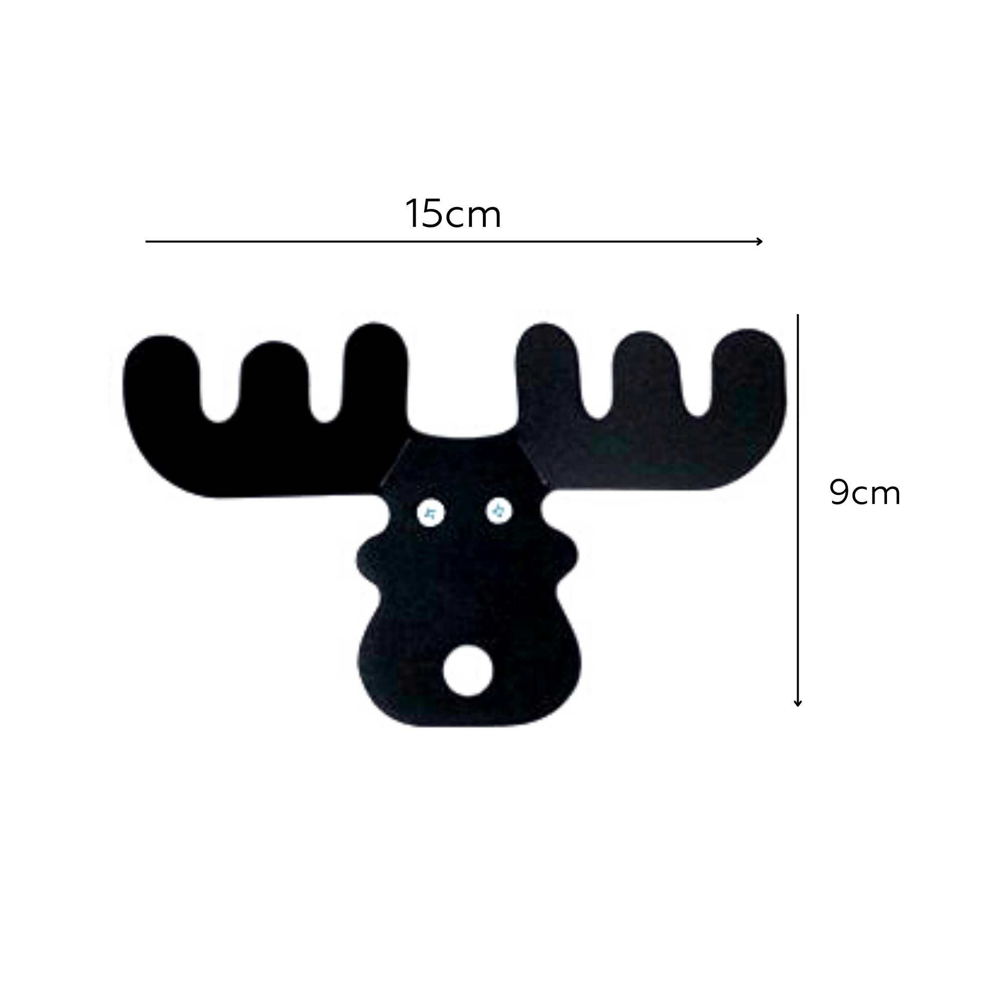 Set of 3 Metal Deer Wall Hook, Decorative Animal Wall Hooks, Metal Towel Hook, Coat Hook Set, Cute Wall Hook for Kids, Nursery Wall Decor