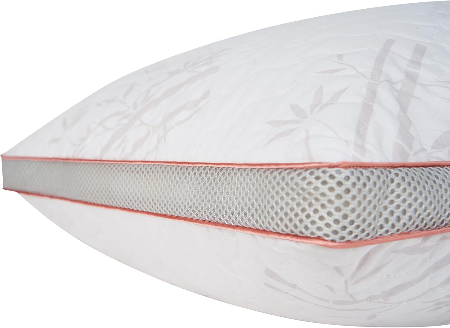 Bamboo pillow pack of 2 %65 Bamboo Fill-%100 Cotton Cover -Hotel quality firm pillow-Special Air flow Canals- Washable Cover-oversized 50x70