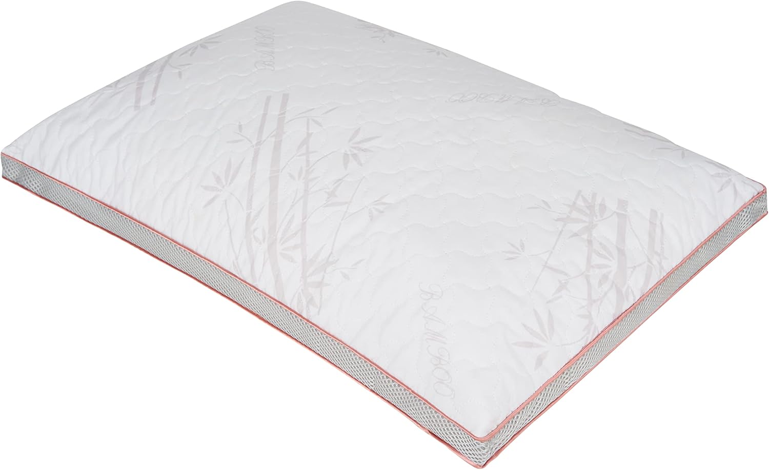Bamboo pillow pack of 2 %65 Bamboo Fill-%100 Cotton Cover -Hotel quality firm pillow-Special Air flow Canals- Washable Cover-oversized 50x70