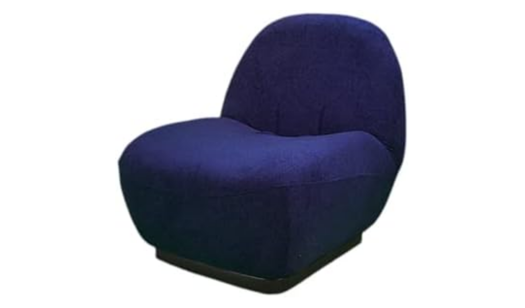ACCENT CHAIR SHERPA UPHOLSTERED CUSHION