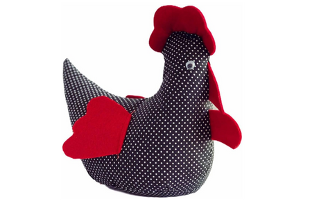 Chicken Door Stopper Soft Heavy Toy Door Stopper