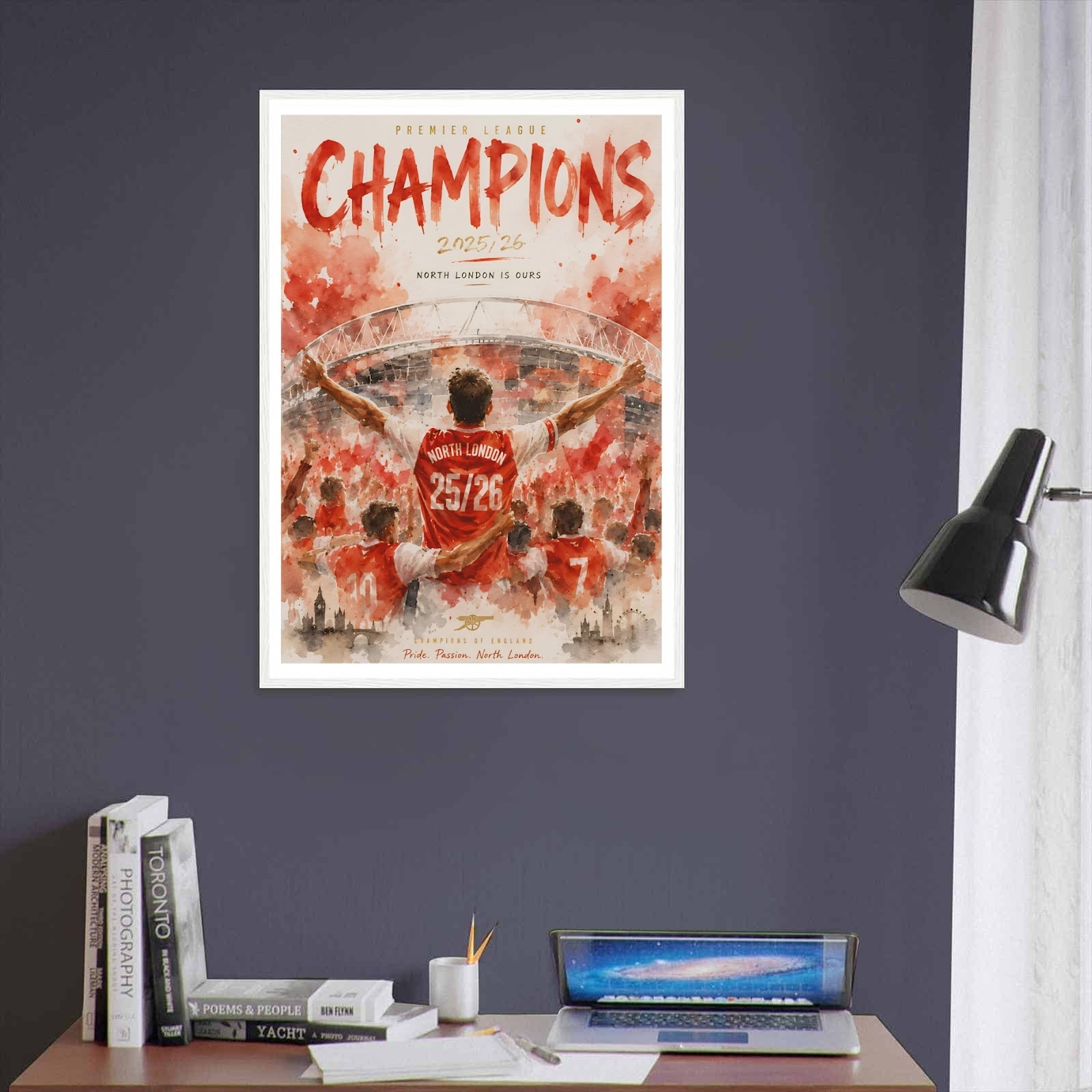 Arsenal Premier League Champions 2025/26 Poster-2