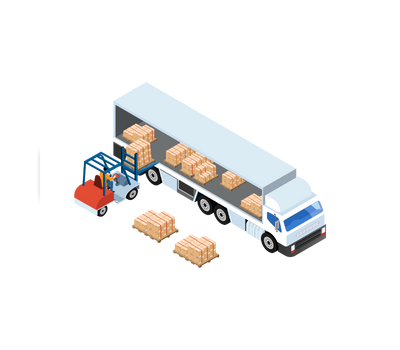Container Unloading 40' (Pallet)