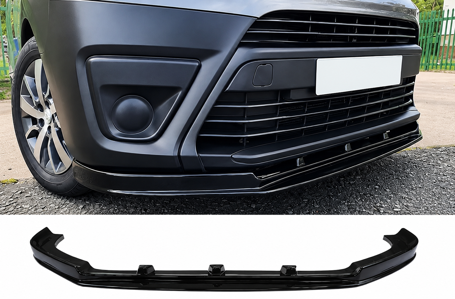 Peugeot Expert Front Splitter – Under Original Bumper (2017-2024)