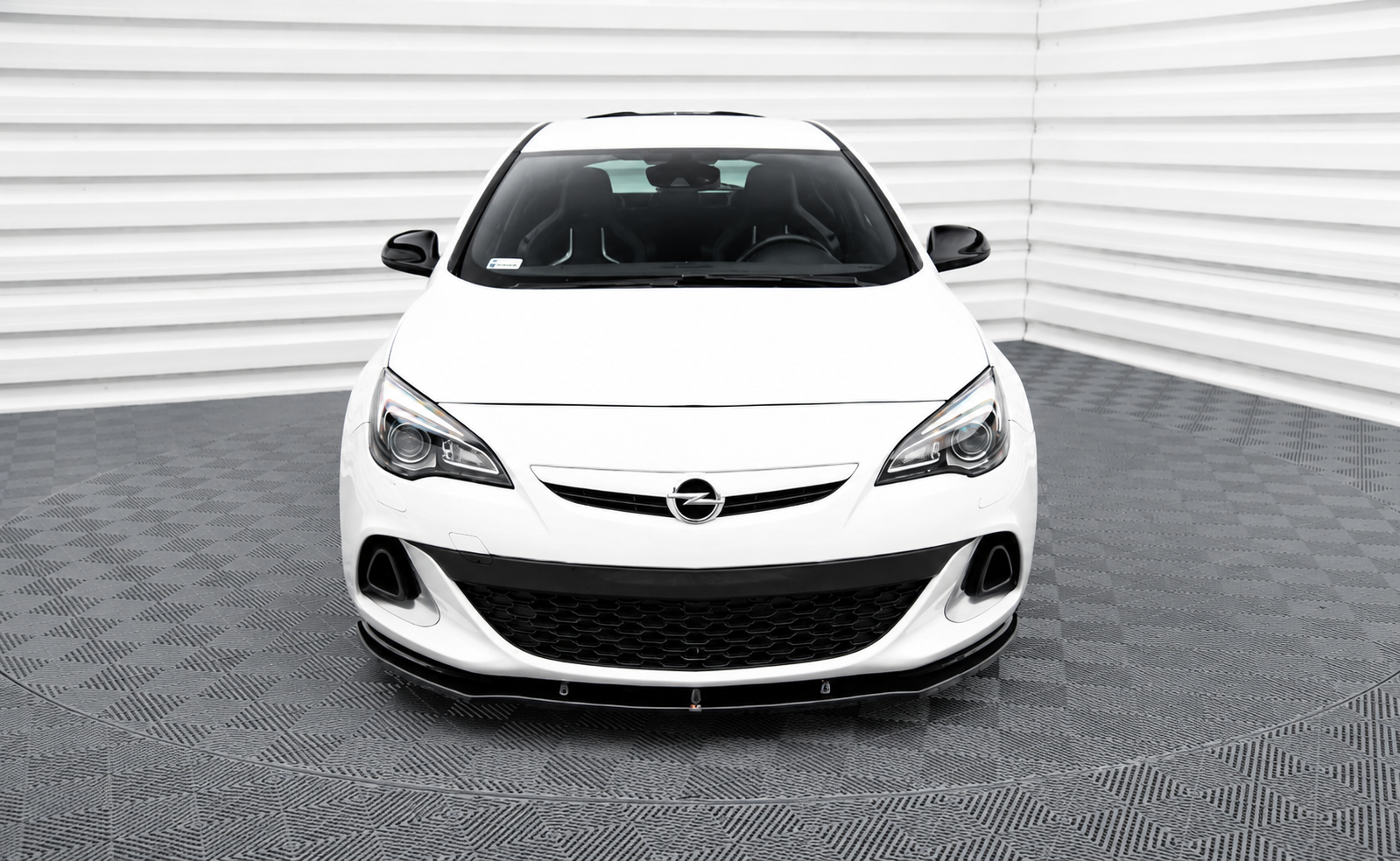 FRONT SPLITTER OPEL ASTRA J OPC / VXR v.1