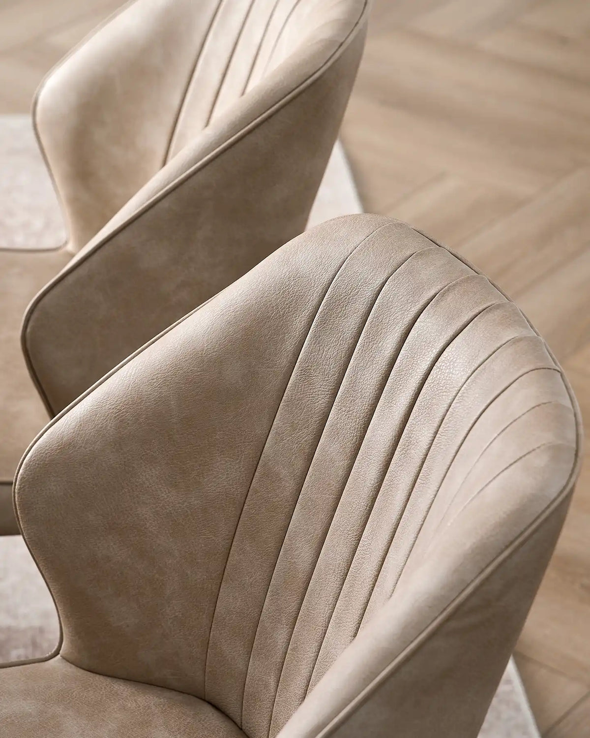 Danforth Faux Leather Dining Chairs [Set of 6]
