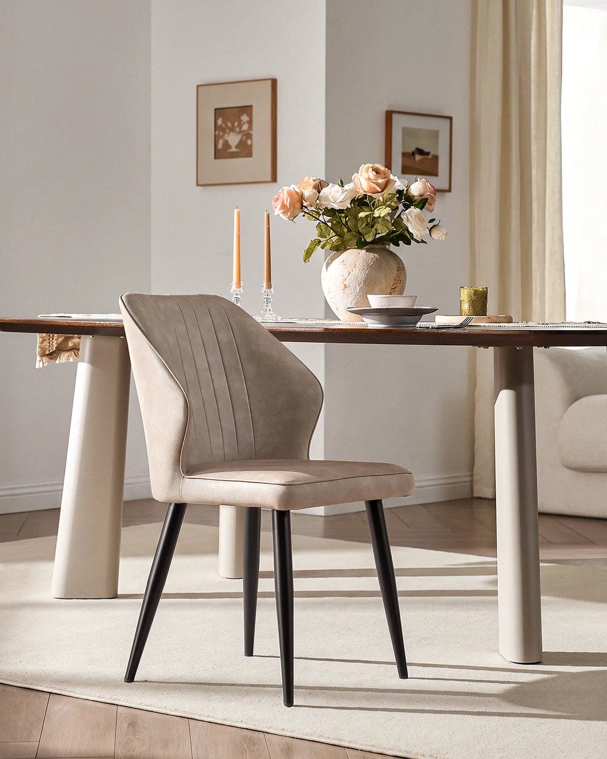 Danforth Faux Leather Dining Chairs [Set of 6]