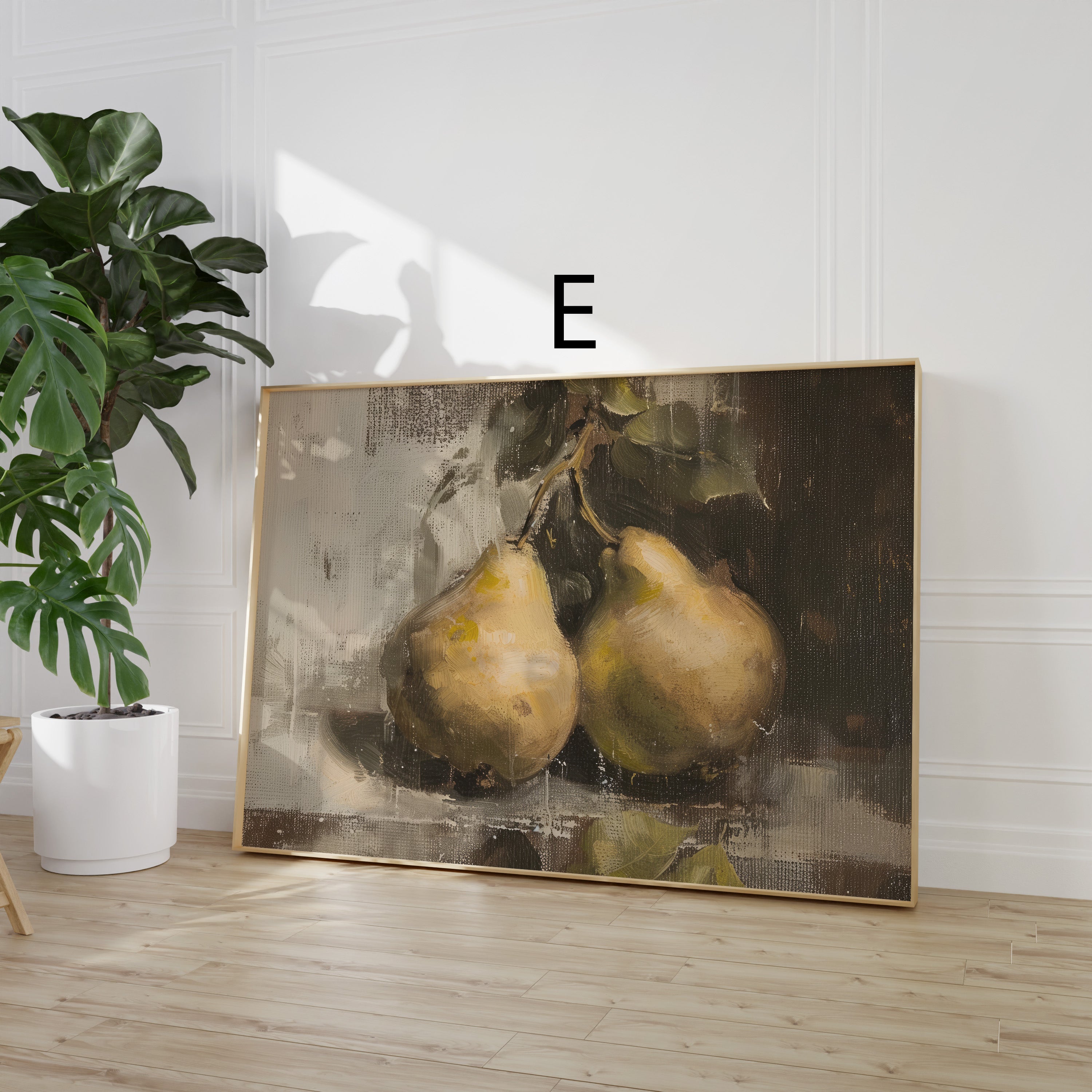Moderne Vintage Landschaft Poster · Geschenkidee · Flusslandschaft Pferde Stillleben Klassische Wandkunst · Dekoprint ohne Rahmen-6
