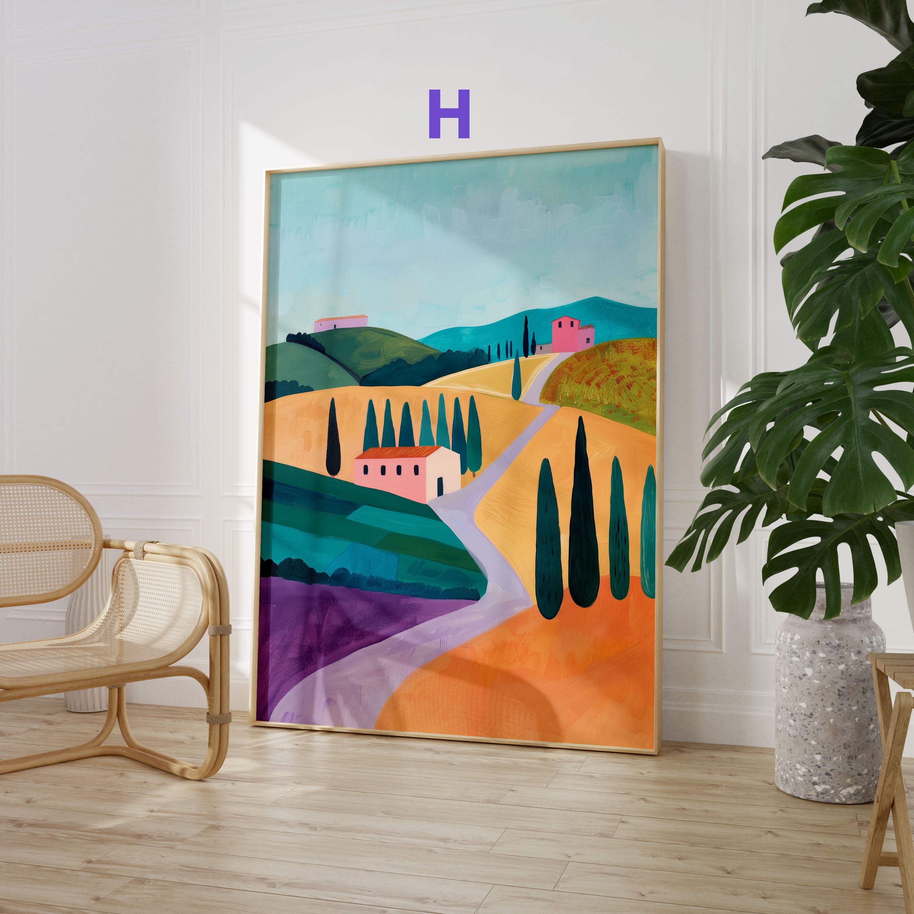 Moderne Kunst Poster · Geschenkidee · Blumen, Stillleben und Abstrakte Malerei · Dekoprint ohne Rahmen-9