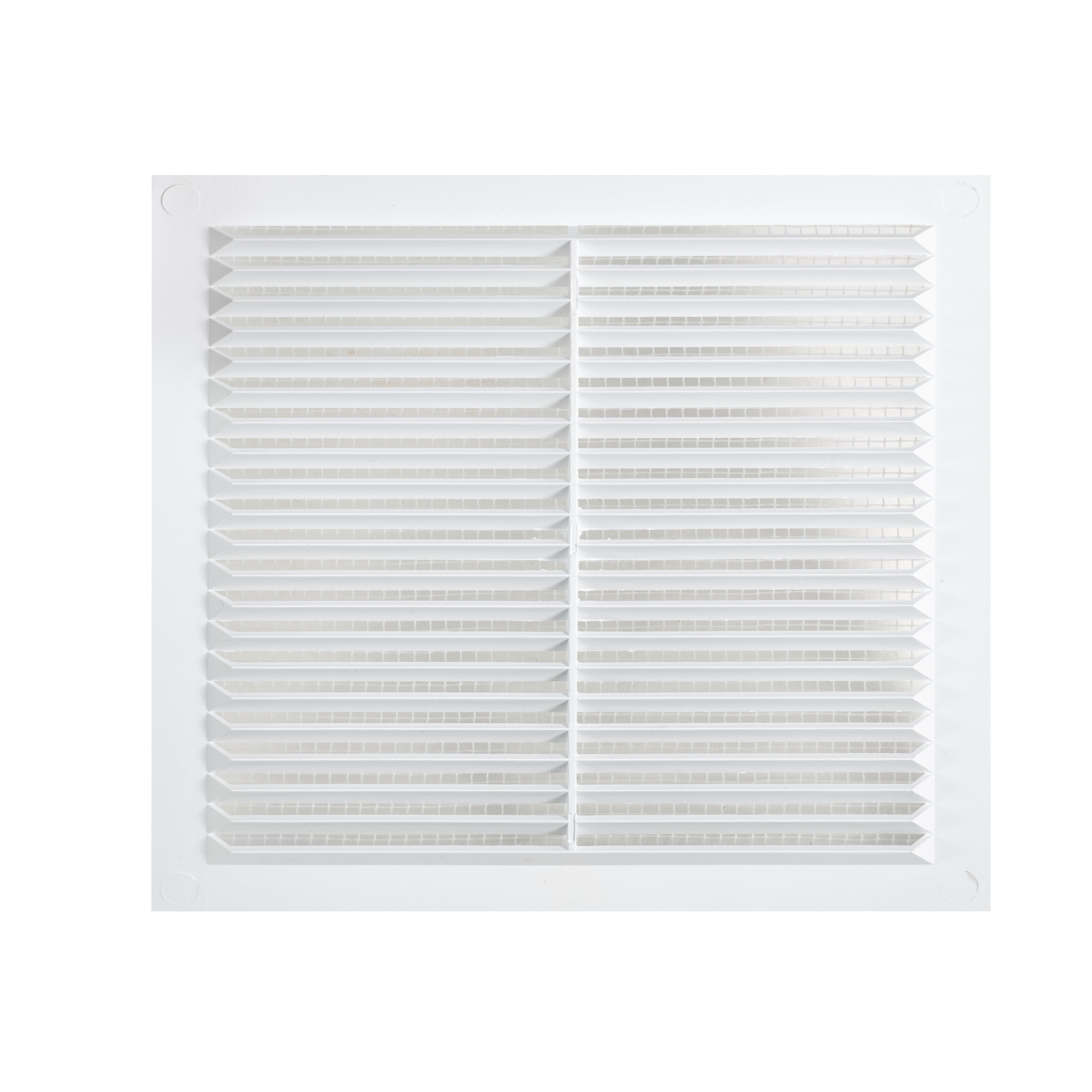 Louvre Vent D/235W 235mm X 235mm with Fly Screen for Home and Garden Use