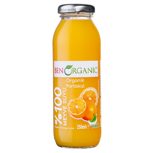 BenOrganic- ORANGE JUICE 12/250ML