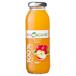 BenOrganic Organic Apple Juice 12x250ml