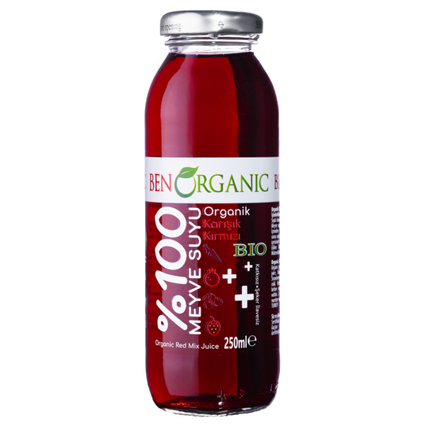 BenOrganic- RED MIX JUICE 12/250ML