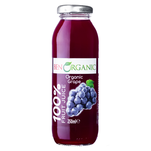 BenOrganic- RED GRAPE JUICE 12/250ML